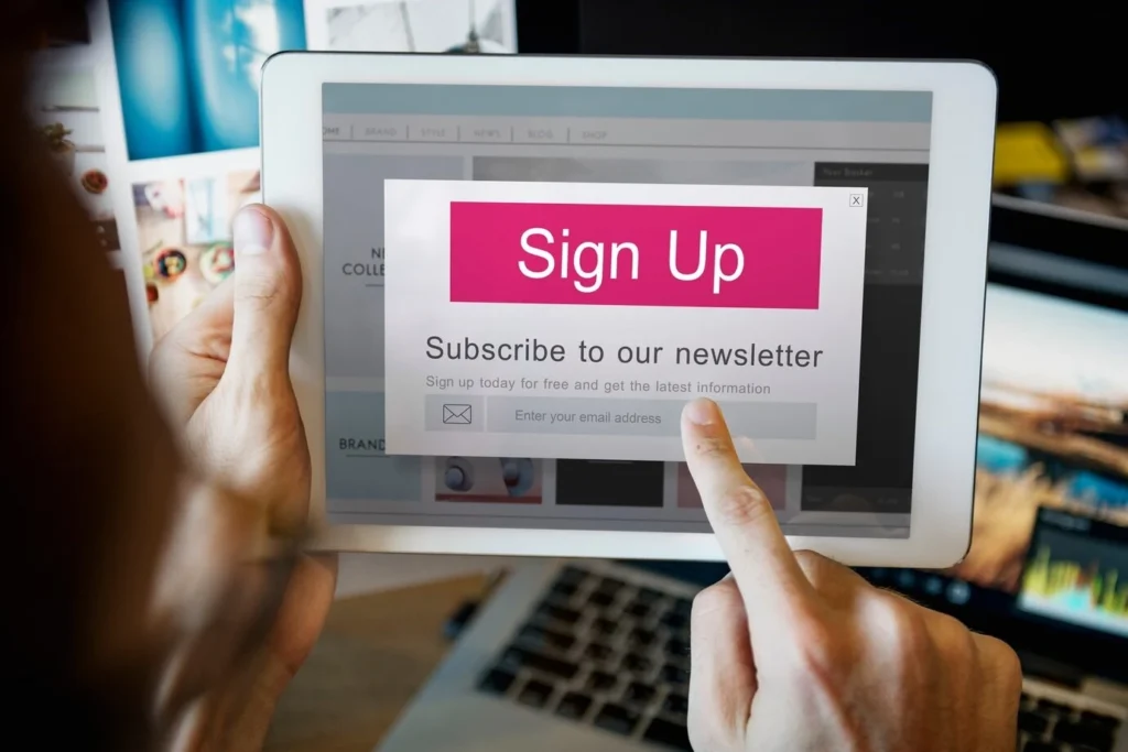 Ignite Engagement: The Ultimate Guide to Personalized Email Marketing 4 email newsletter sign up