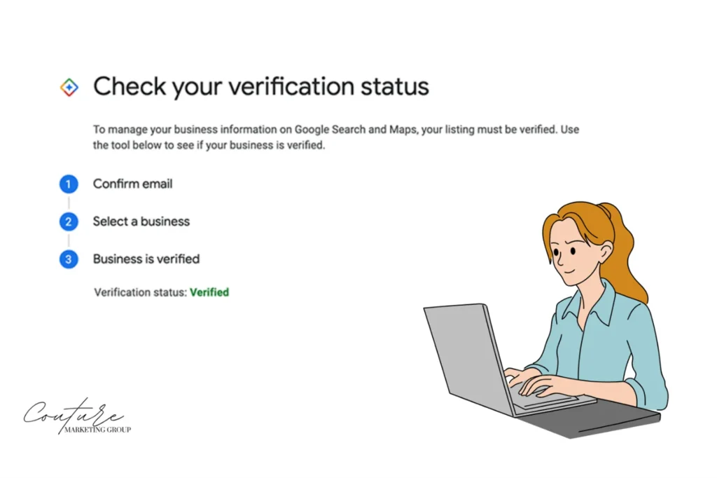 How Couture Marketing Group Helps You Navigate Google Business Profile Verification in 2025 2 What Google Looks for During Verification
